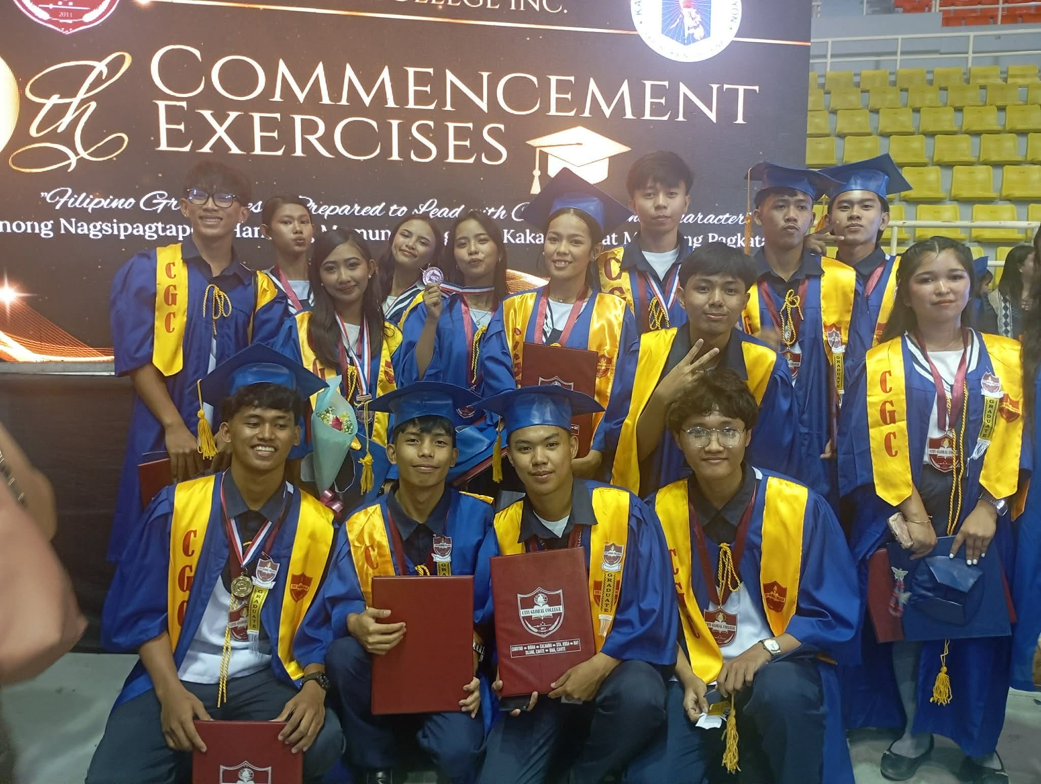 Graduation achievement of Jhonlhei A. Duinog